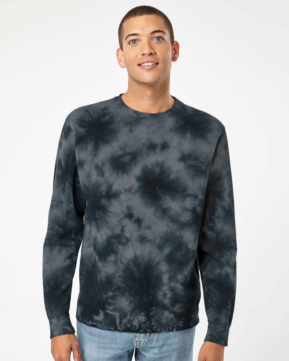 Independent Trading Co. Unisex Midweight Tie-Dyed Sweatshirt