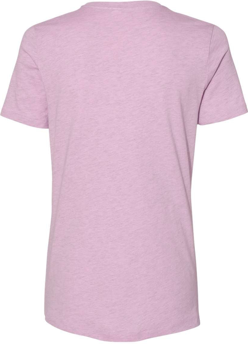 Bella+Canvas Womenâs Relaxed Fit Heather CVC Tee