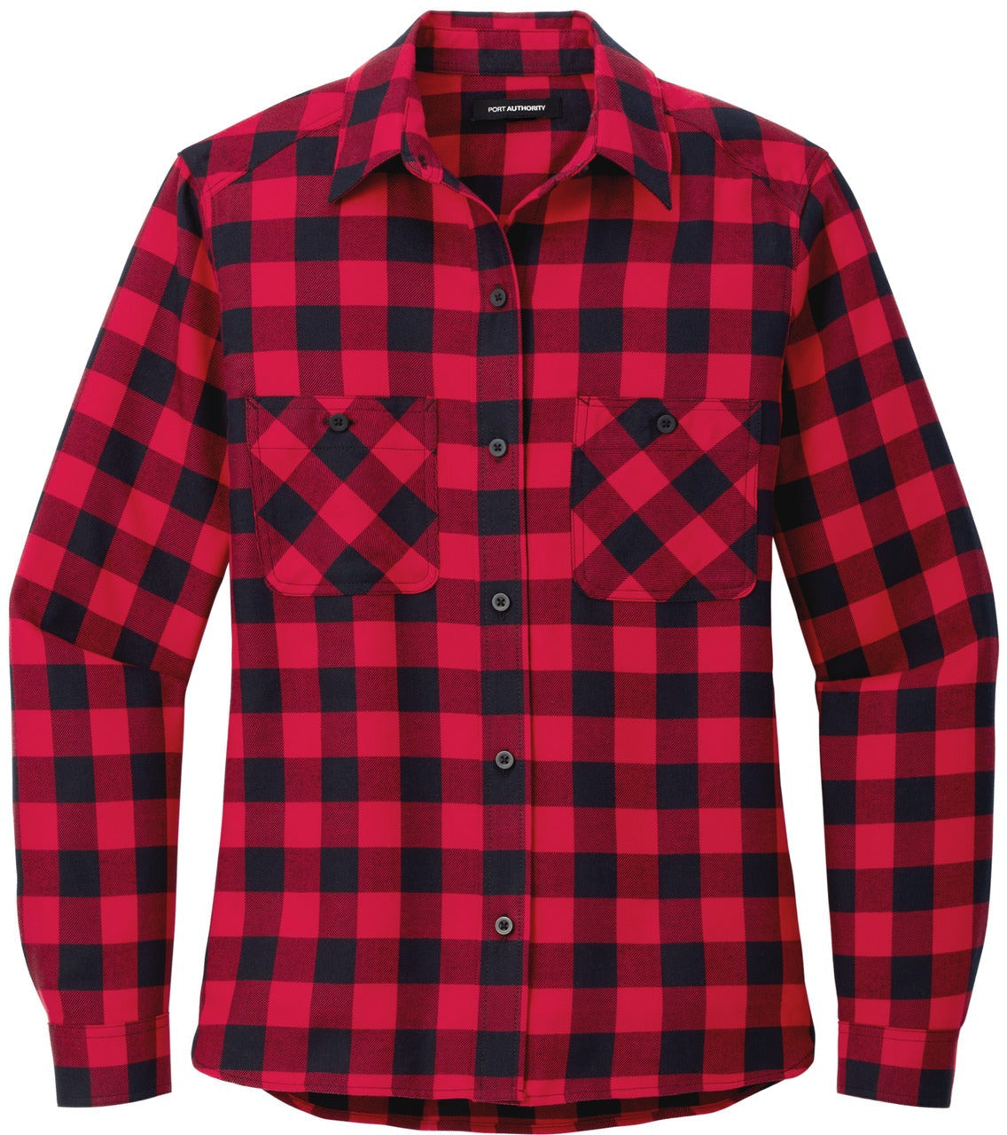 Port Authority Ladies Plaid Flannel Shirt