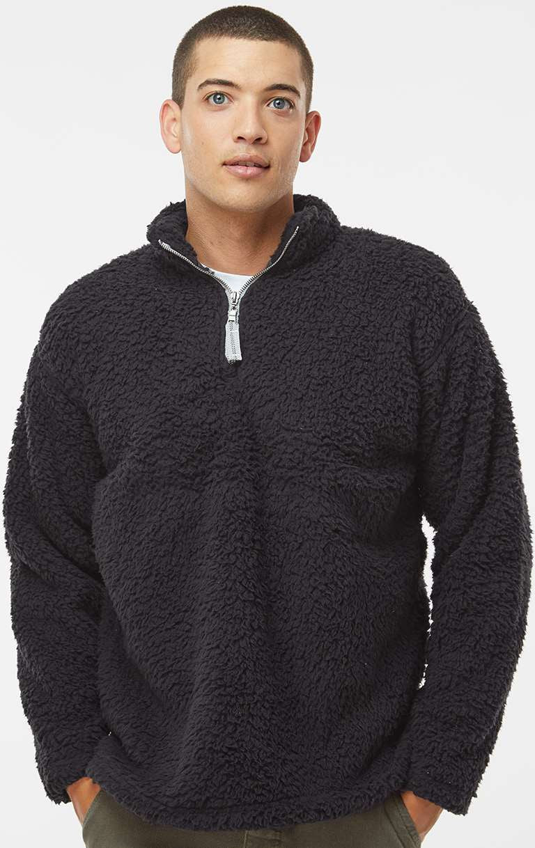 J. America Sherpa Quarter-Zip Pullover