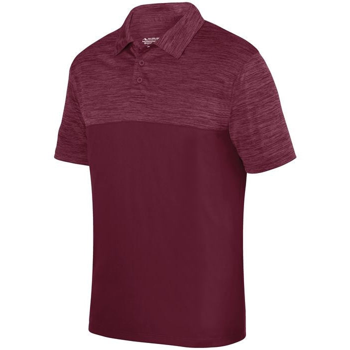 Augusta Shadow Tonal Heather Polo