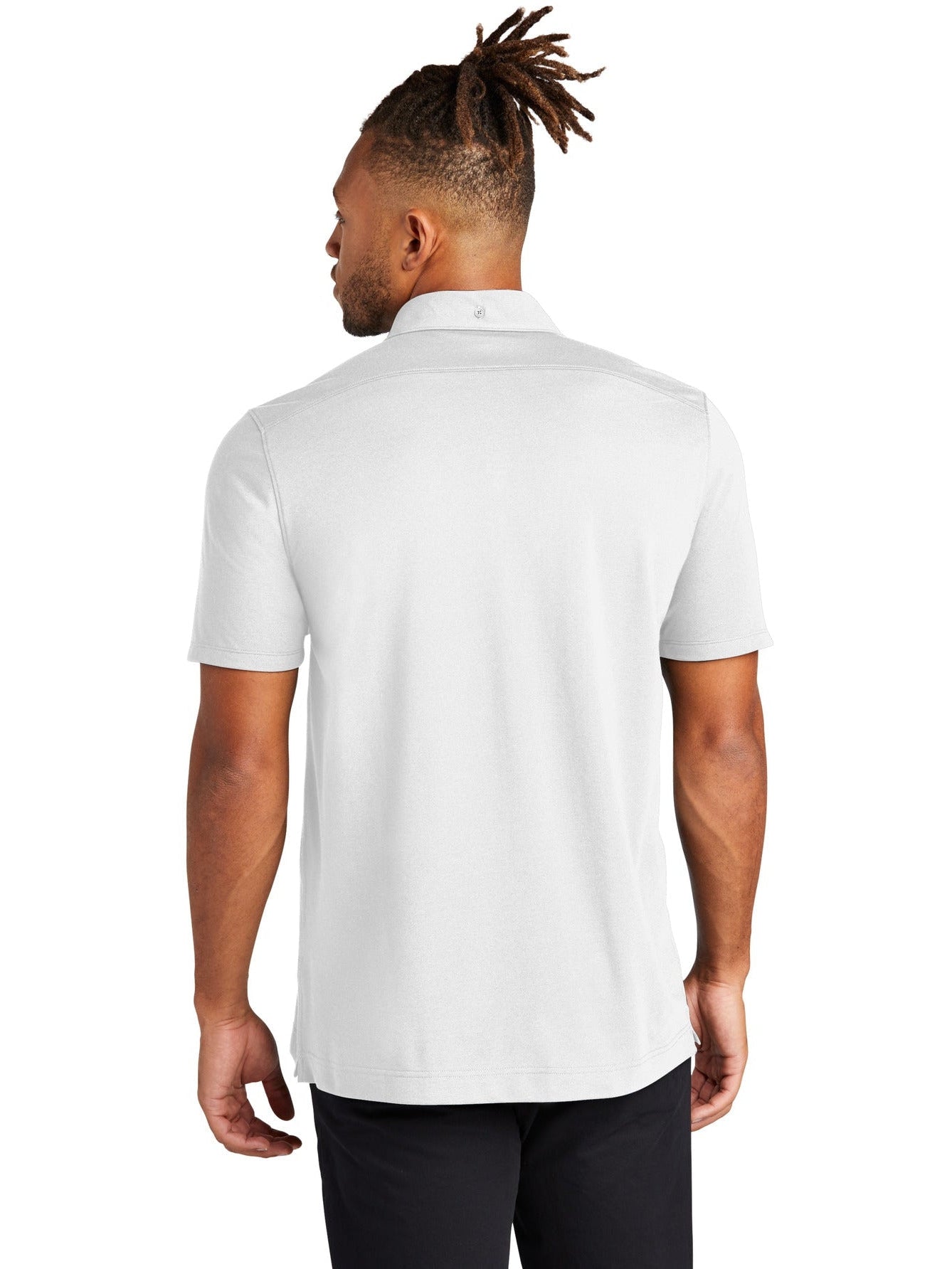 Mercer+Mettle Stretch Pique Full-Button Polo