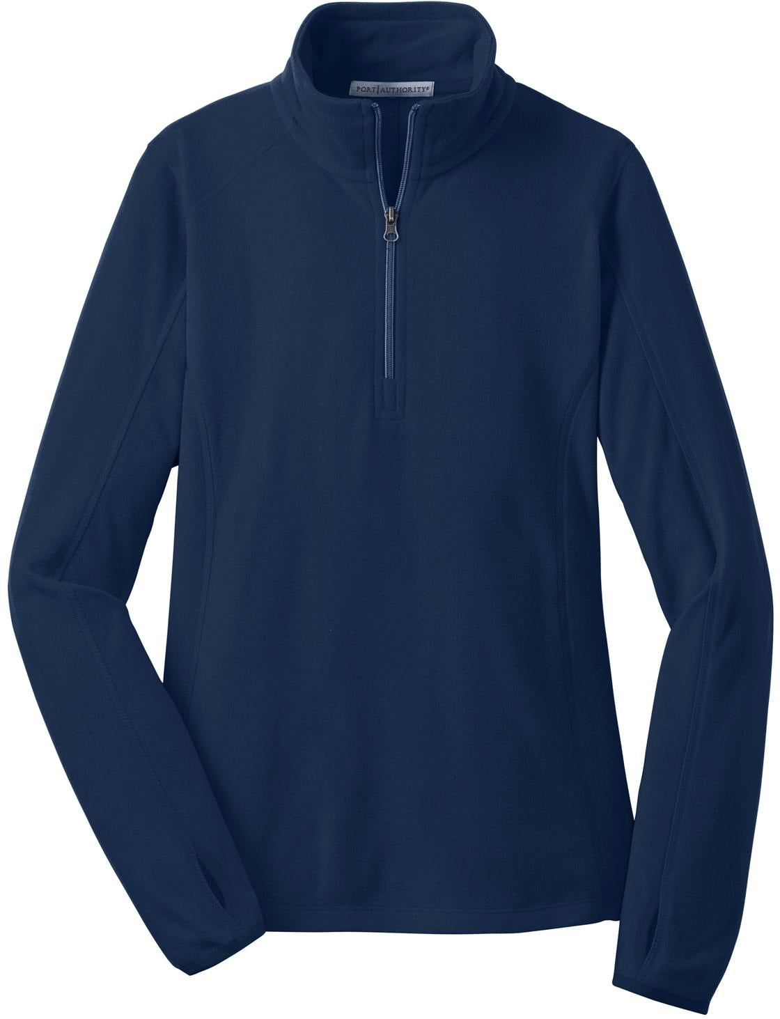 OUTLET-Port Authority Ladies Microfleece 1/2 Zip Pullover