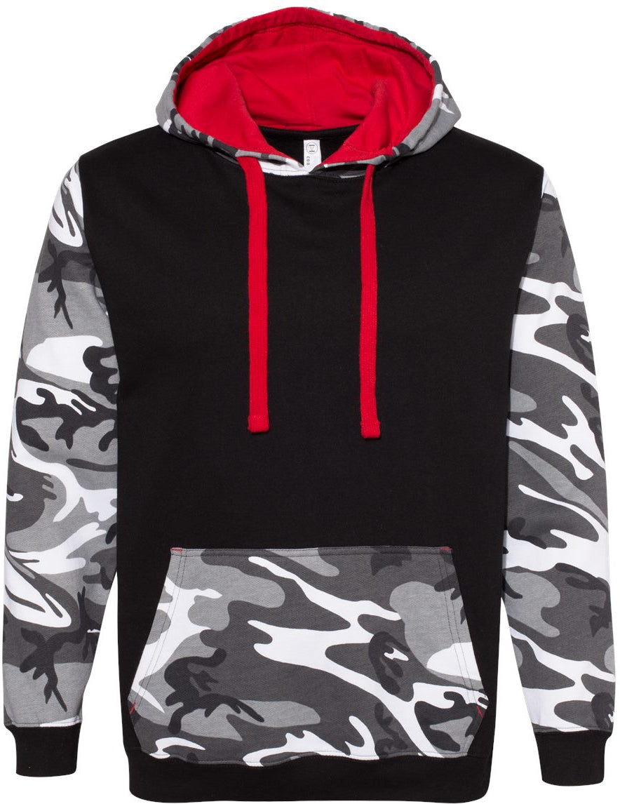 Code Five Fashion Camo Hooded Sweatshirt