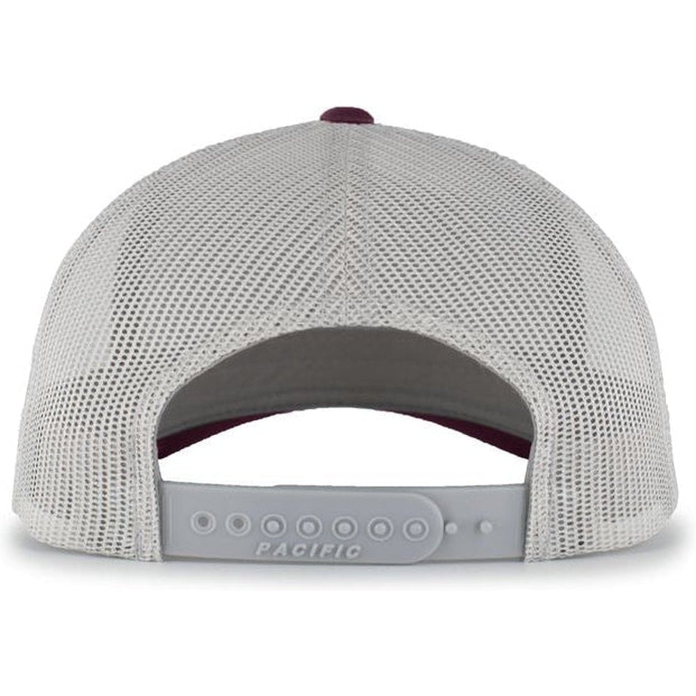 Pacific Headwear Perforated 5-Panel Trucker Snapback Cap