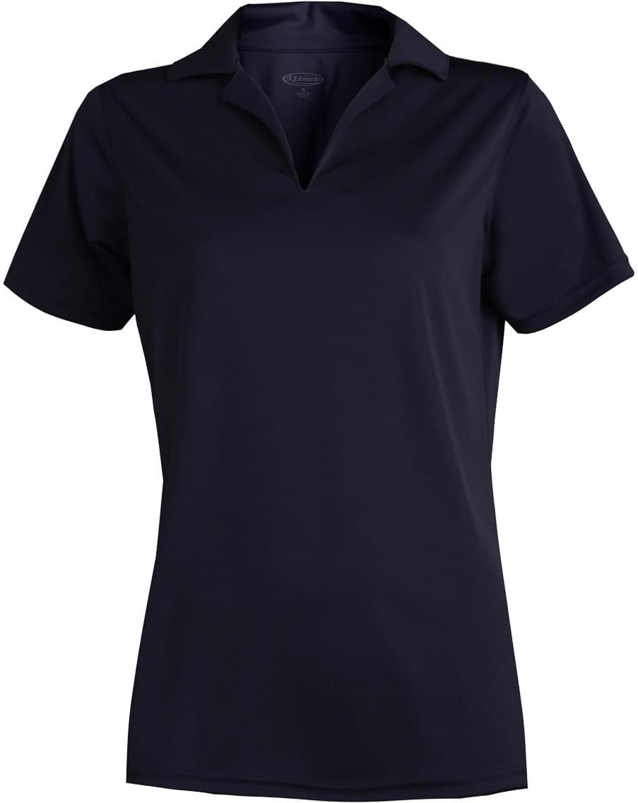 Edwards Ladies Performance Flat Knit Short Sleeve Polo