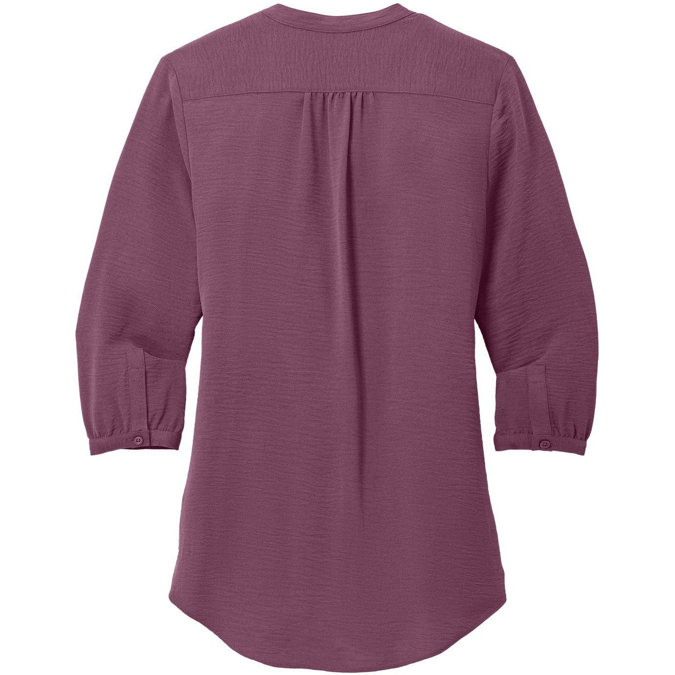 Port Authority Ladies 3/4-Sleeve Textured Crepe Tunic