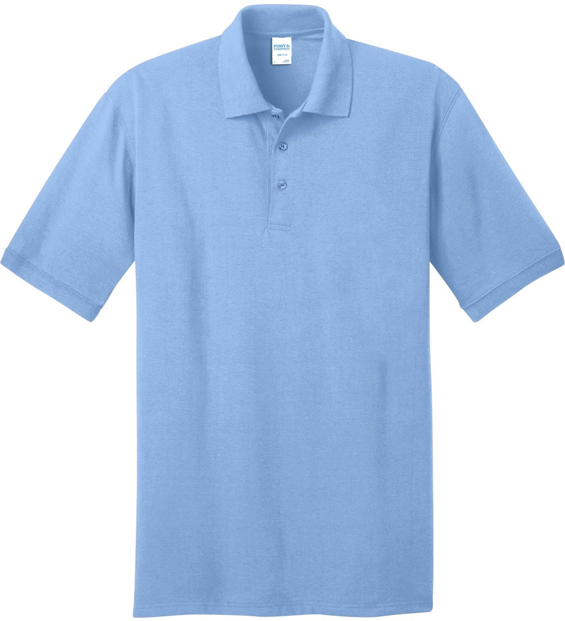 OUTLET-Port & Company Jersey Knit Polo Shirt