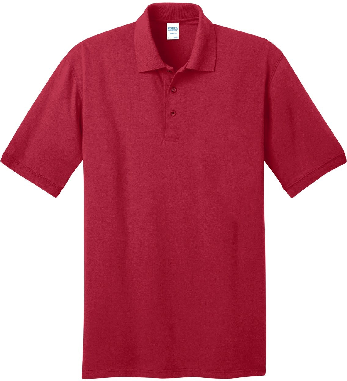 OUTLET-Port & Company Jersey Knit Polo Shirt