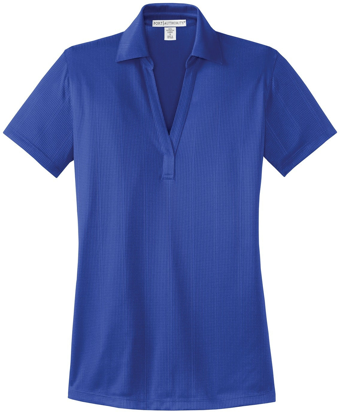 OUTLET-Port Authority Ladies Fine Jacquard Polo