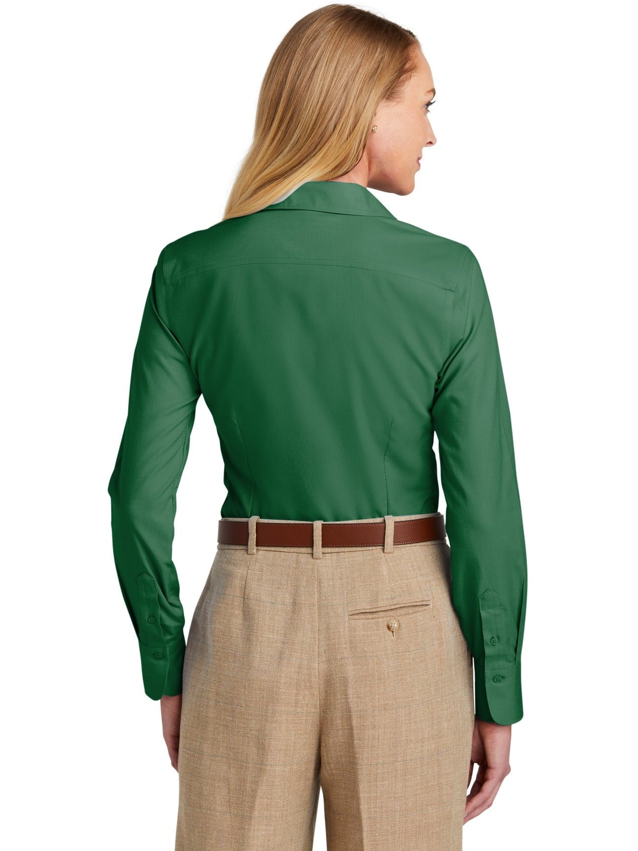 OUTLET-Brooks Brothers Ladies Wrinkle-Free Stretch Nailhead Shirt