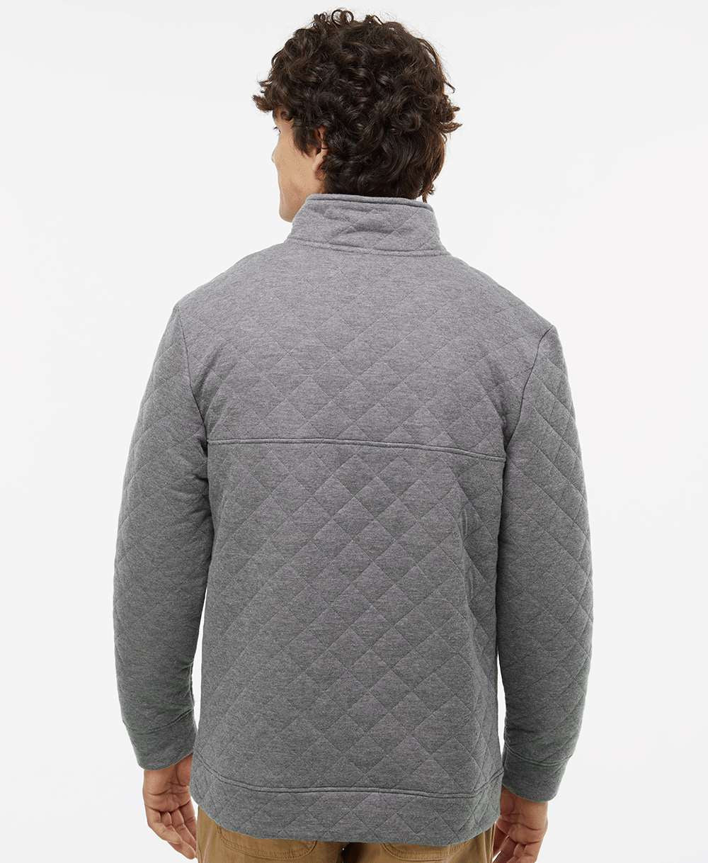 OUTLET-J America Quilted Snap Pullover