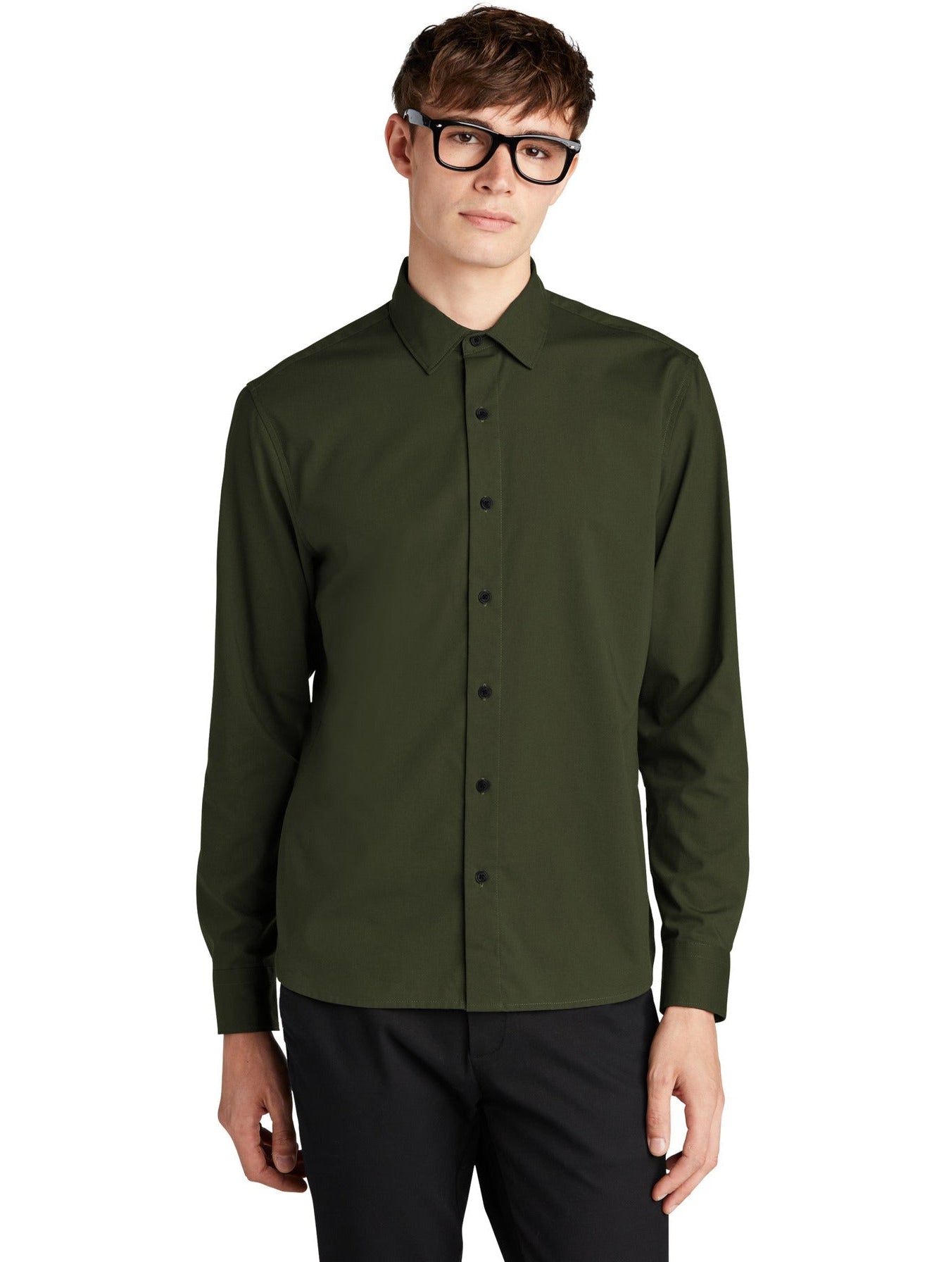 Mercer+Mettle Long Sleeve Stretch Woven Shirt