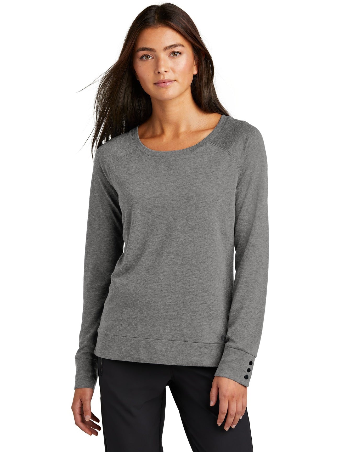 OUTLET-OGIO Ladies Command Long Sleeve Scoop Neck