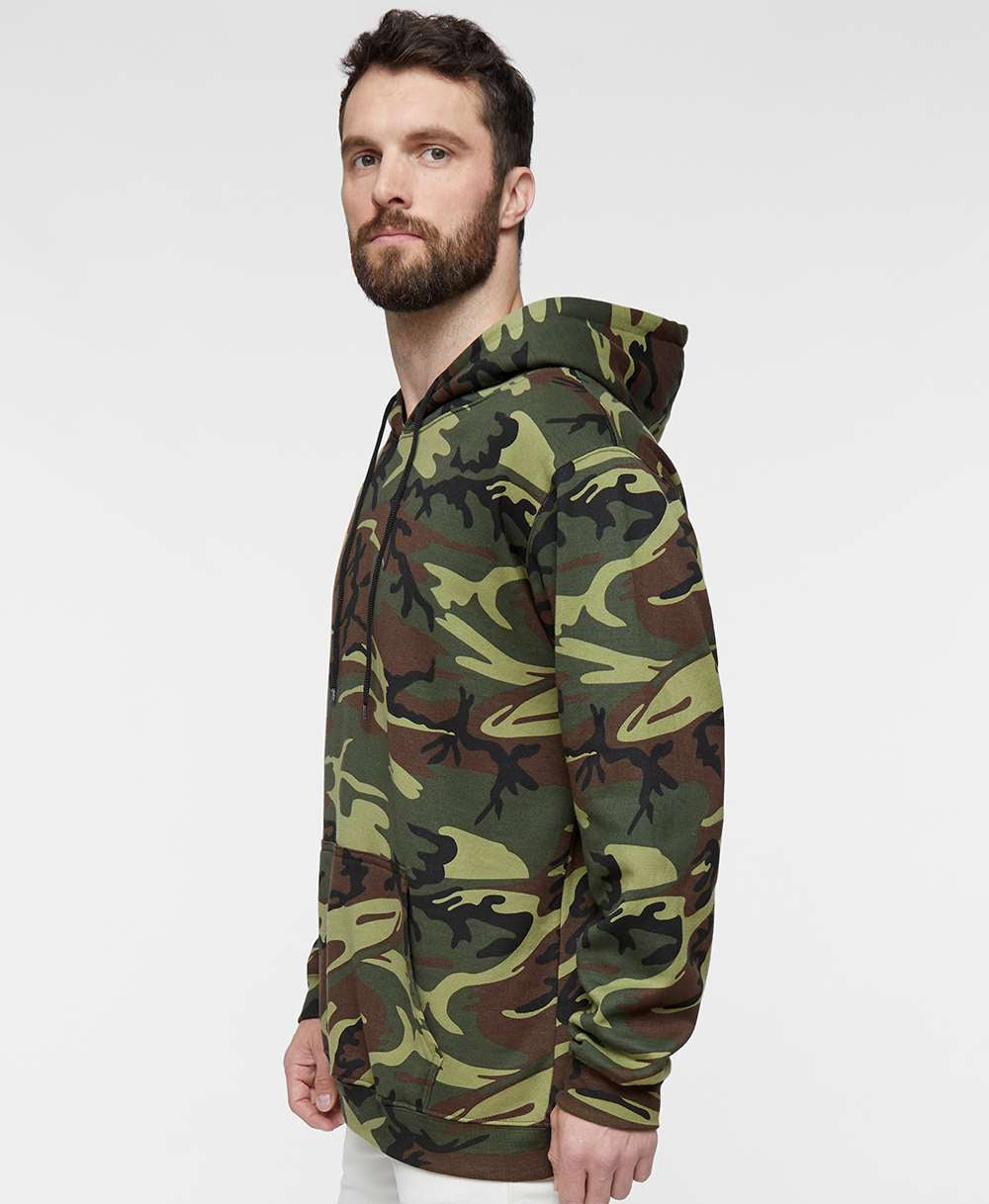 Code Five Camo Pullover Fleece Hoodie