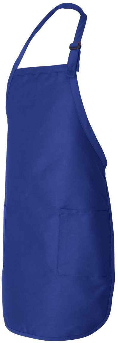 Q-Tees Full-Length Apron with Pockets