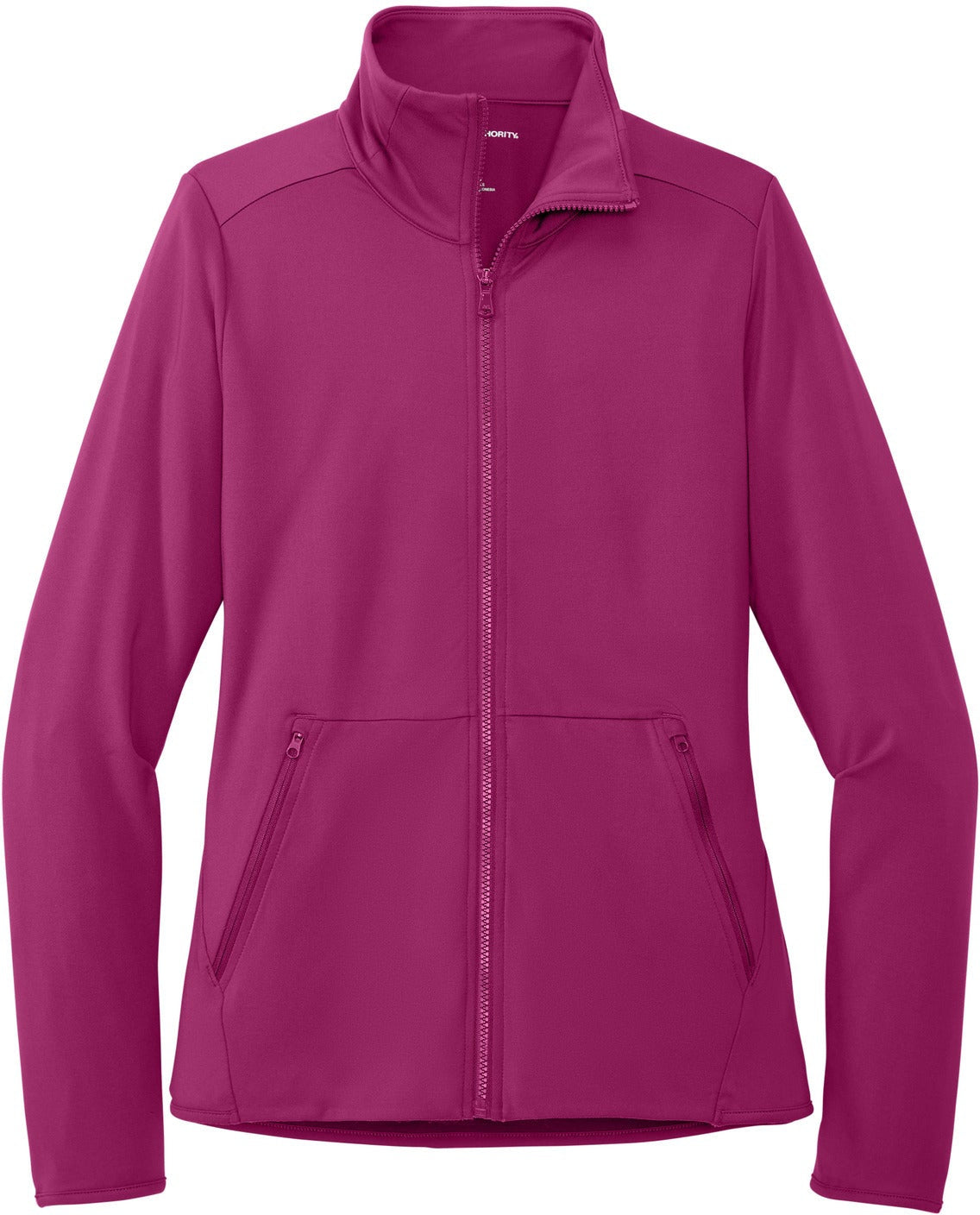 OUTLET-Port Authority Ladies Accord Stretch Fleece Full-Zip