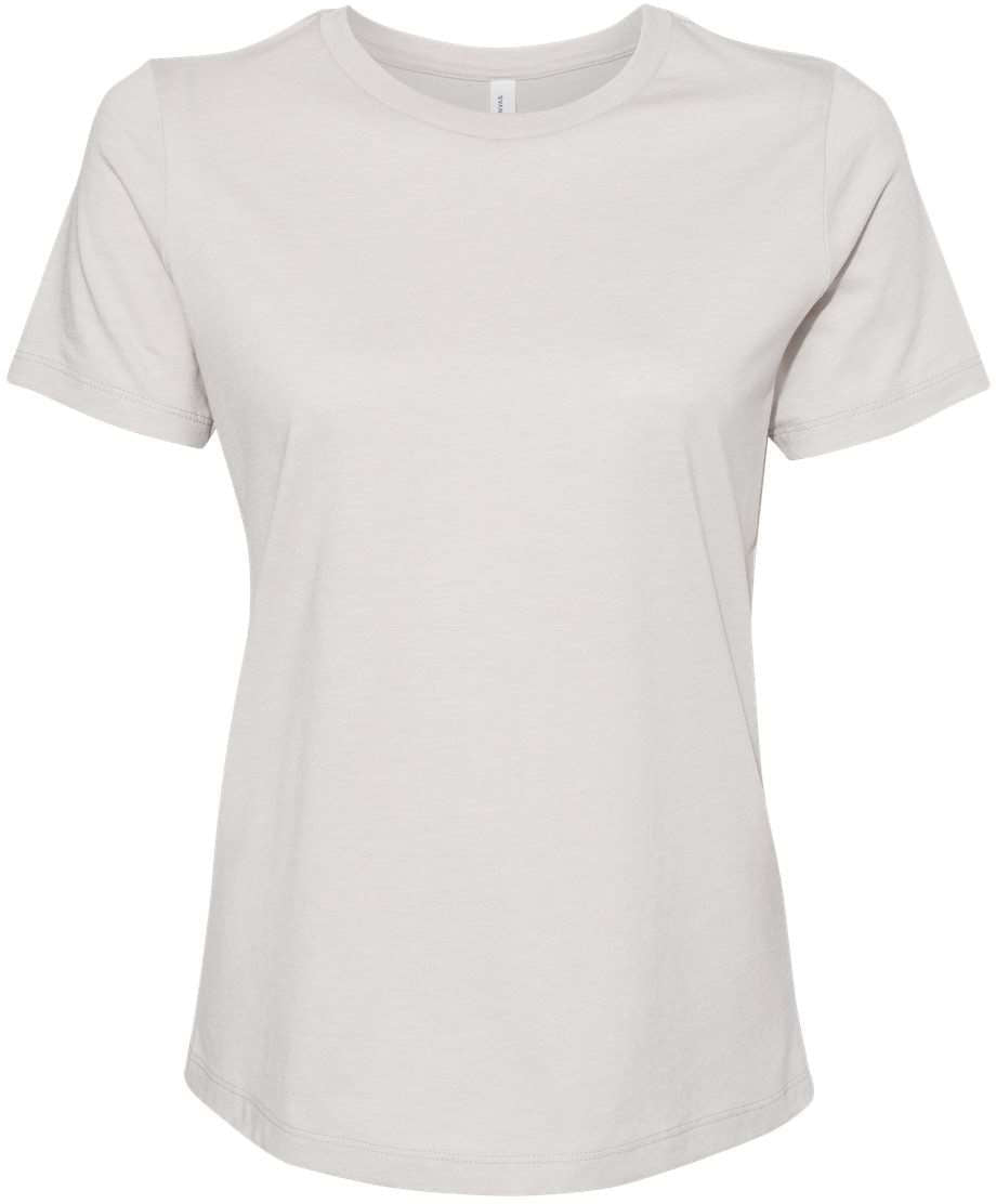 Bella+Canvas Womenâs Relaxed Fit Heather CVC Tee