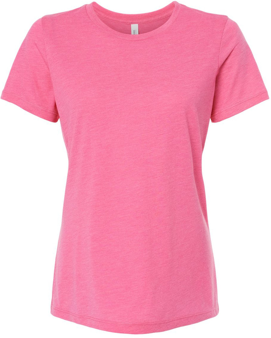 Bella+Canvas Womenâs Relaxed Fit Triblend Tee