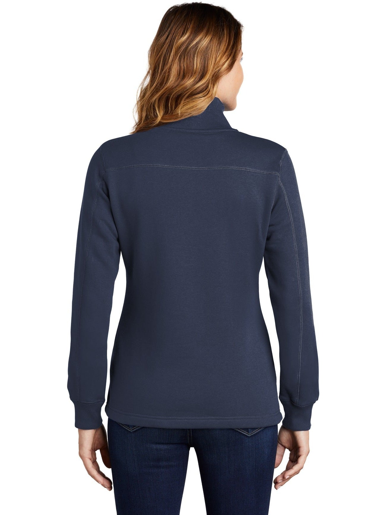 OUTLET-Sport-Tek Ladies 1/4 Zip Sweatshirt