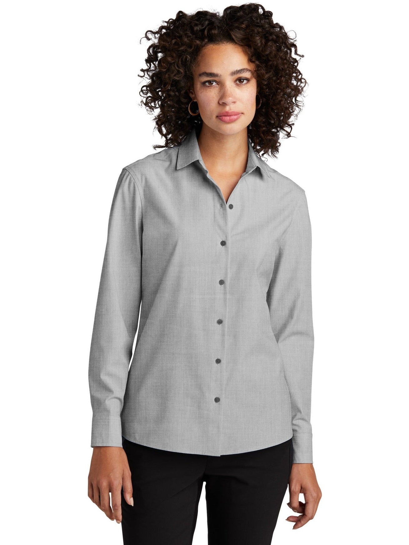 Mercer+Mettle Ladies Long Sleeve Stretch Woven Shirt