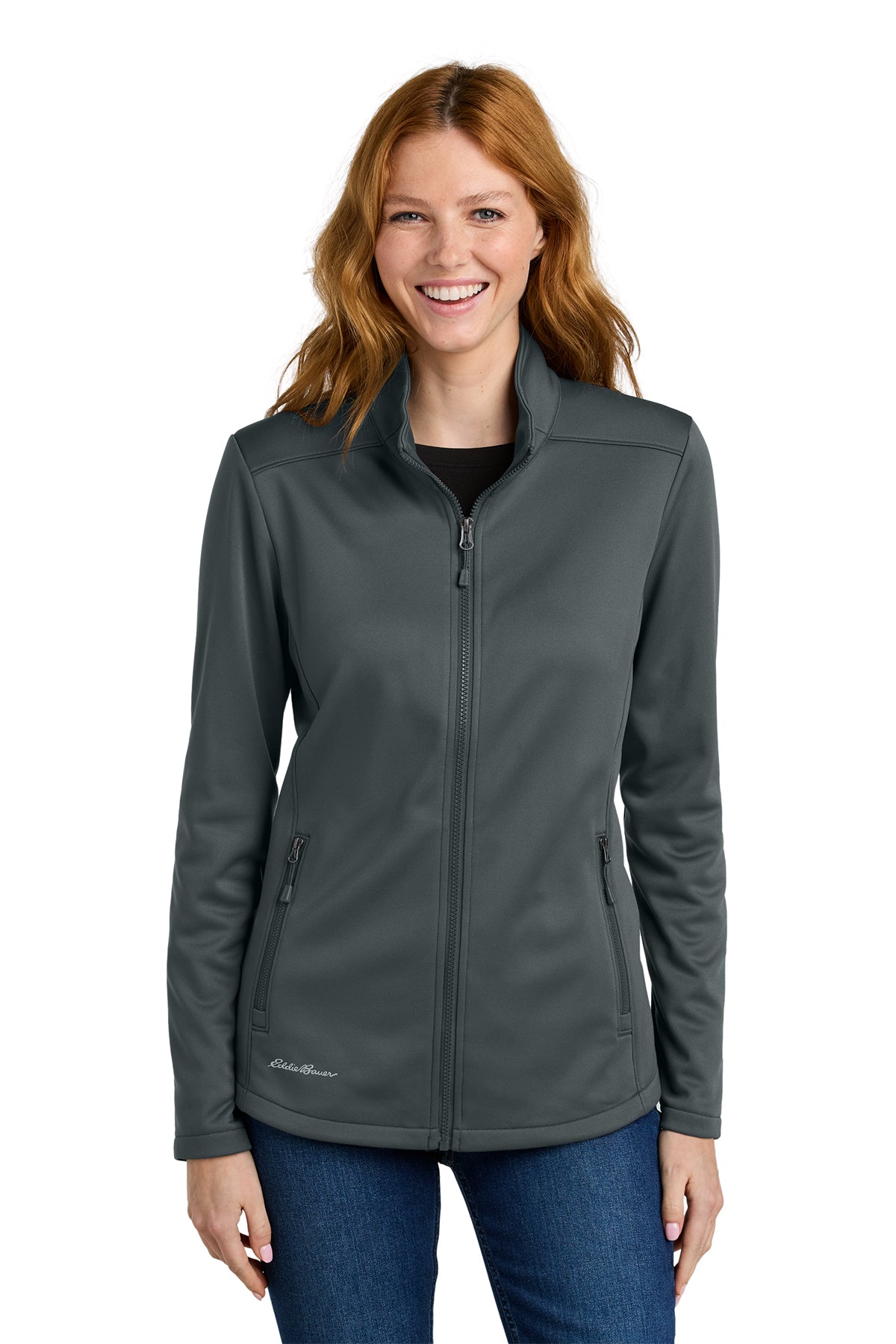 Eddie Bauer Ladies Smooth Mid Layer Fleece Full-Zip