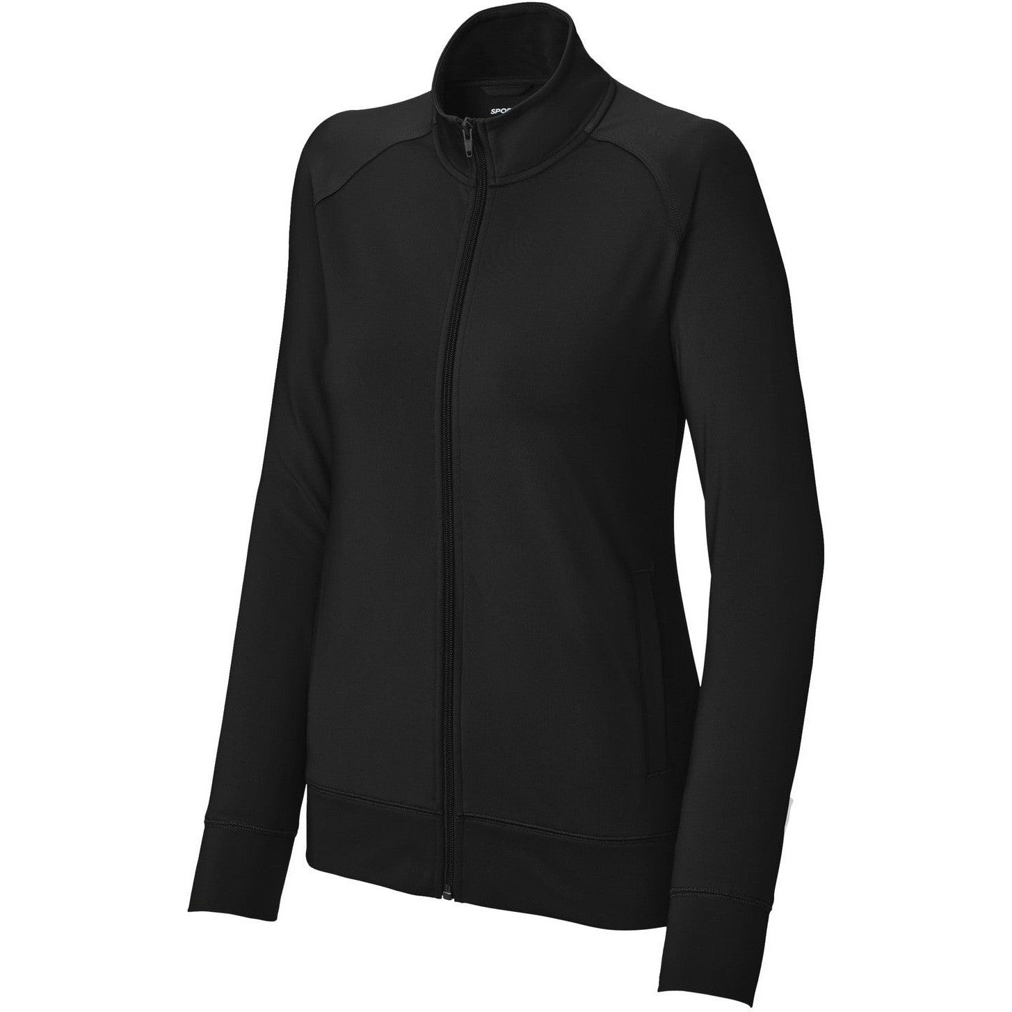 Sport-Tek Ladies Sport-Wick Stretch Full-Zip Cadet Jacket