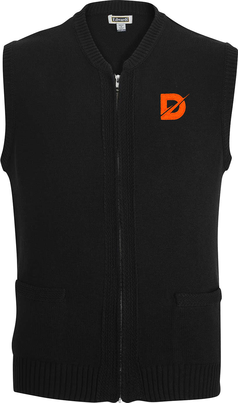 Edwards Unisex Full Zip Vest