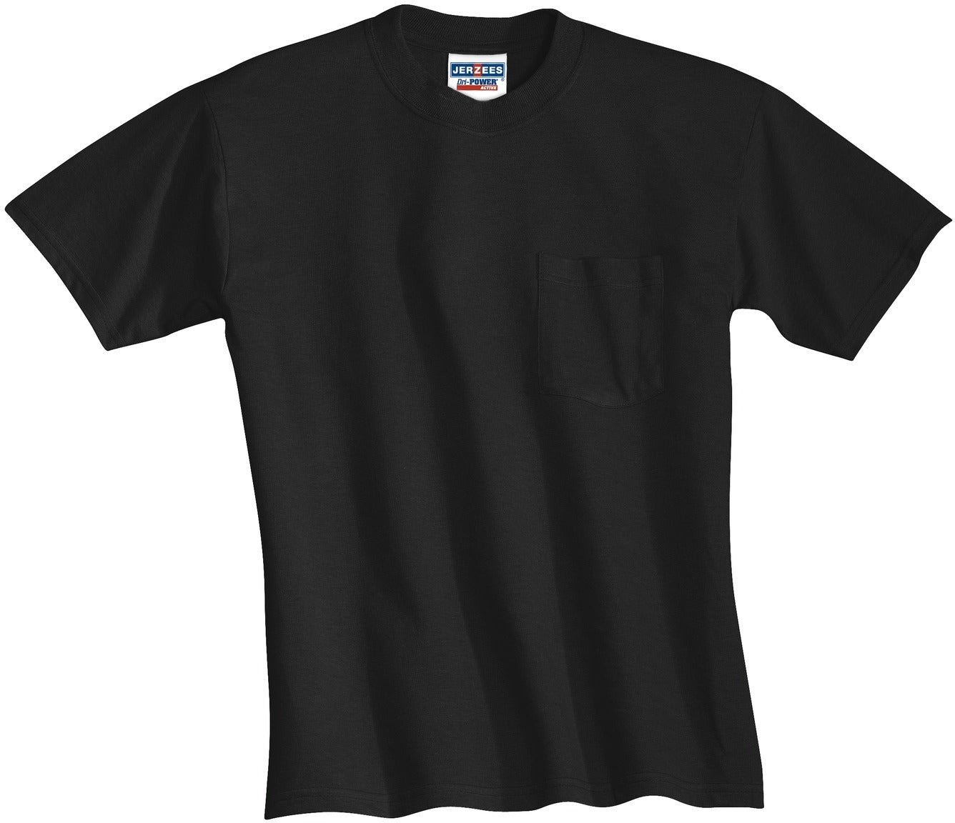 OUTLET-Jerzees Dri-PowerActive 50/50 Cotton/Poly Pocket T-Shirt