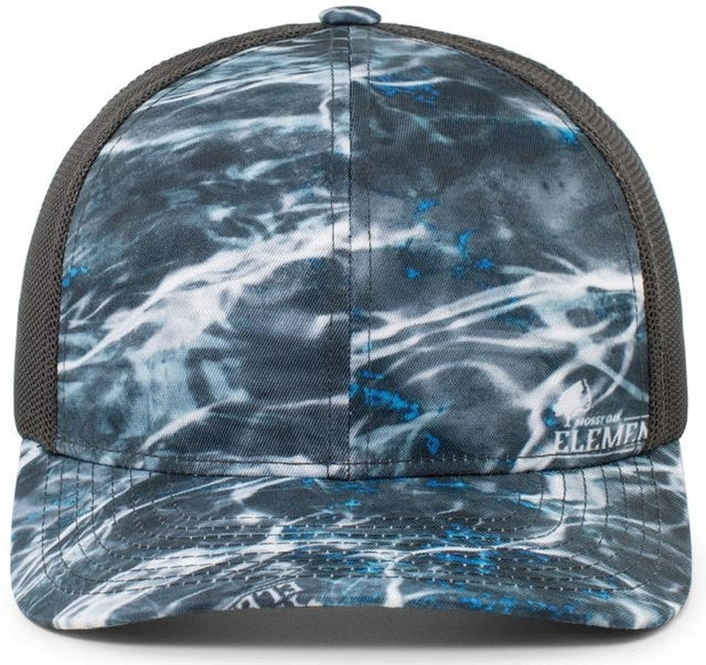 Pacific Headwear Mossy Oak Trucker Snapback