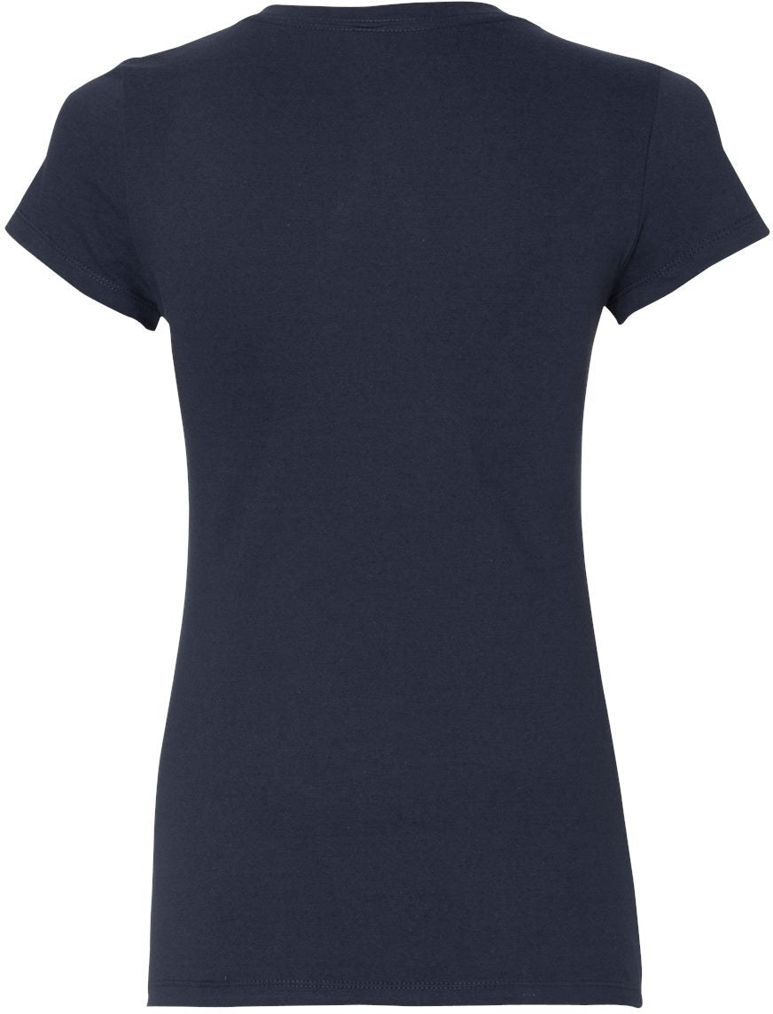 Fruit of the Loom Sofspun Ladies V-Neck T-Shirt