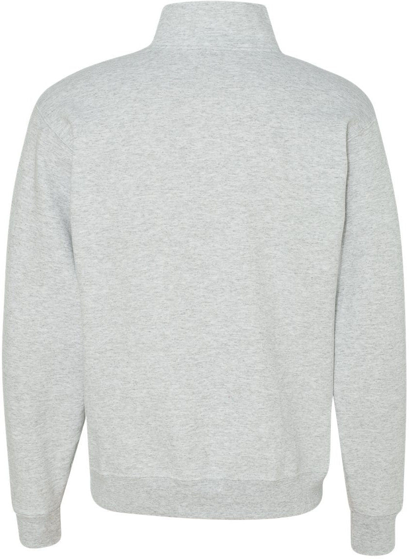 OUTLET-Jerzees Nublend Cadet Collar Quarter-Zip Sweatshirt