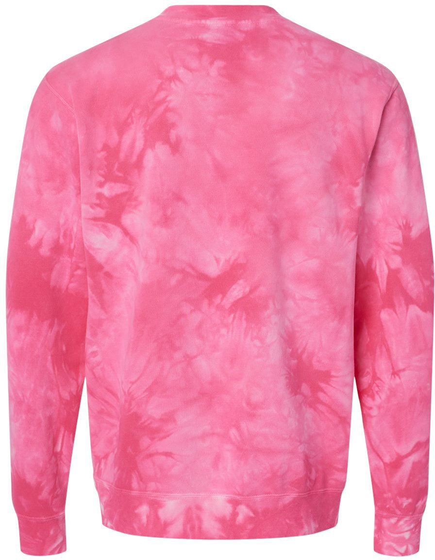 Independent Trading Co. Unisex Midweight Tie-Dyed Sweatshirt