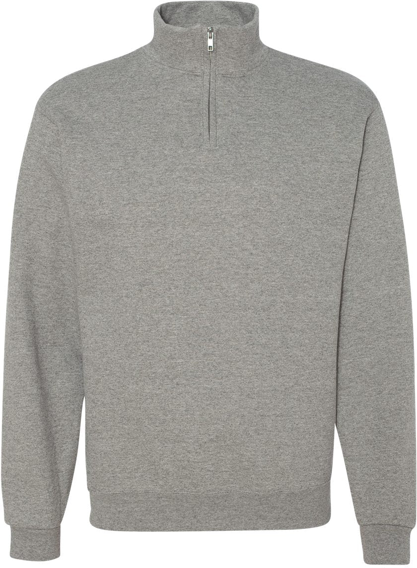 OUTLET-Jerzees Nublend Cadet Collar Quarter-Zip Sweatshirt