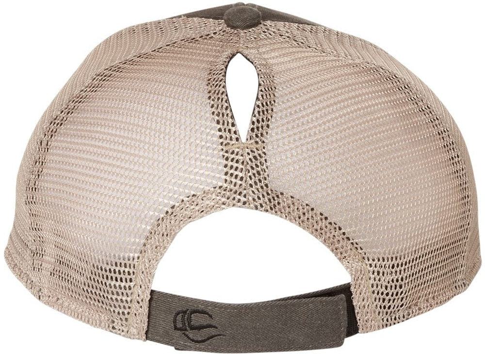 OUTLET-Outdoor Cap Ponytail Mesh-Back Cap