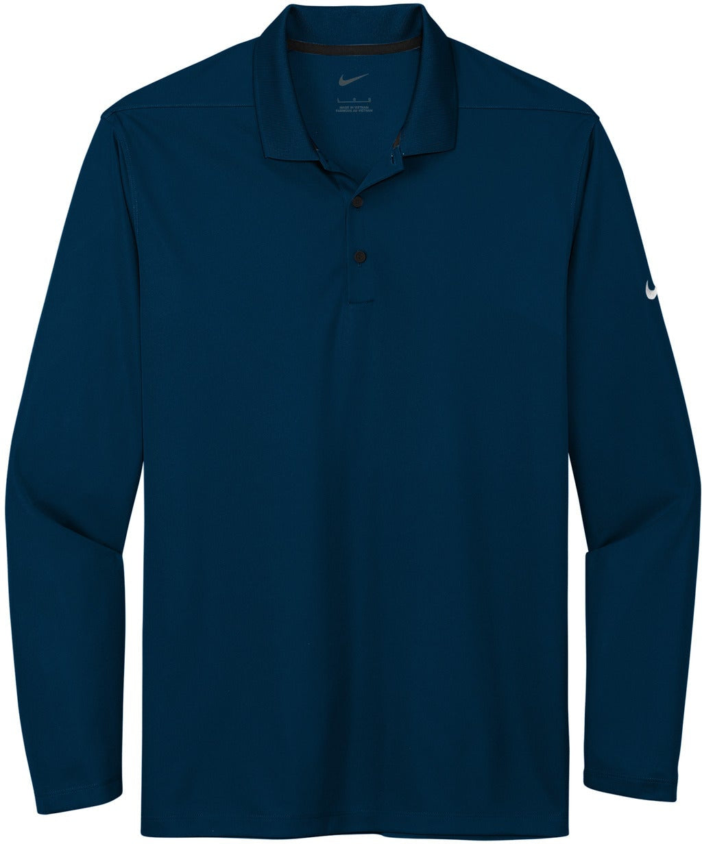 OUTLET-NIKE Dri-FIT Micro Pique 2.0 Long Sleeve Polo