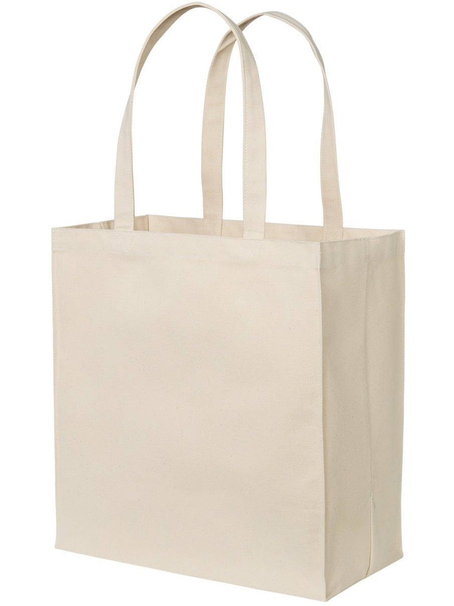 Port Authority Cotton Canvas Over-The-Shoulder Tote