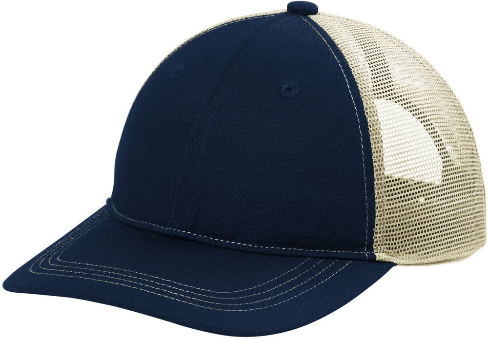 Port Authority Unstructured Snapback Trucker Cap