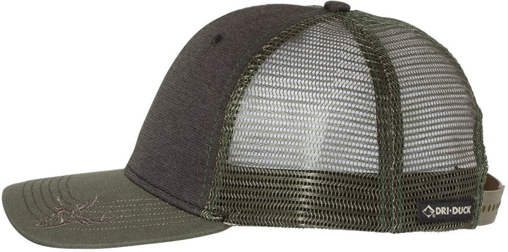 DRI Duck Buck Head Trucker Cap