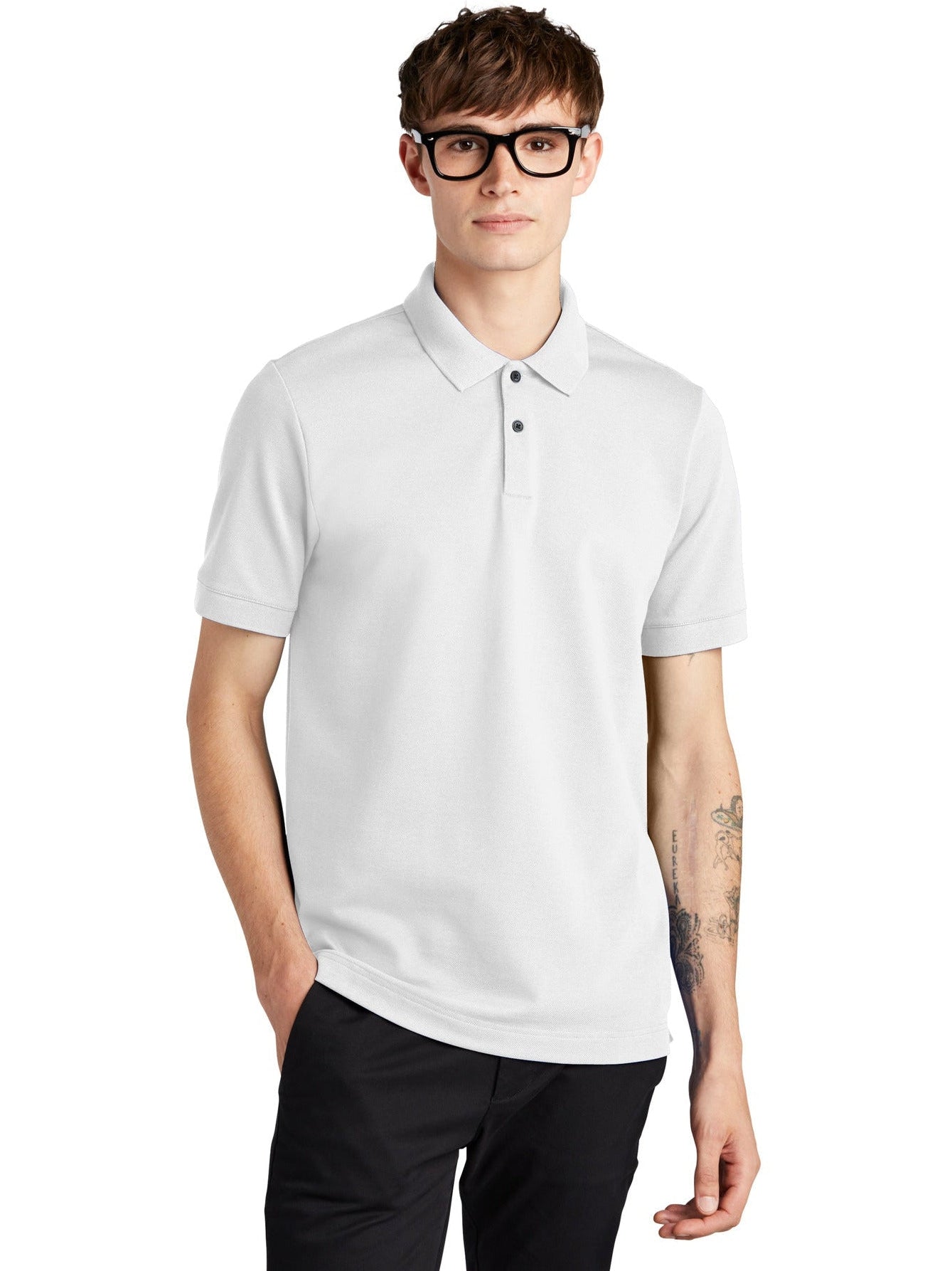 Mercer+Mettle Stretch Heavyweight Pique Polo