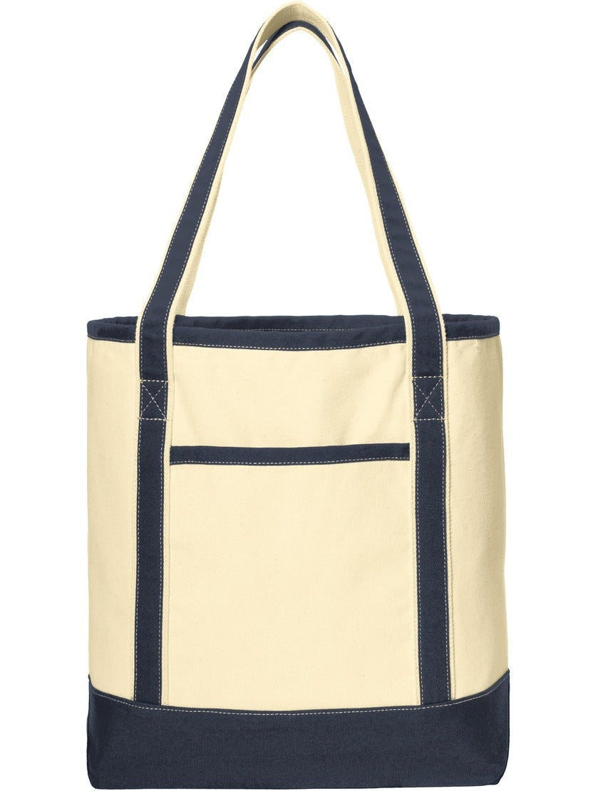 Port Authority Large Cotton Canvas Boat Tote