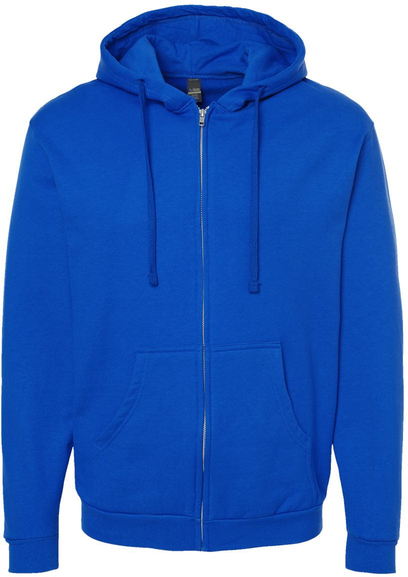 Tultex Unisex Full-Zip Hooded Sweatshirt