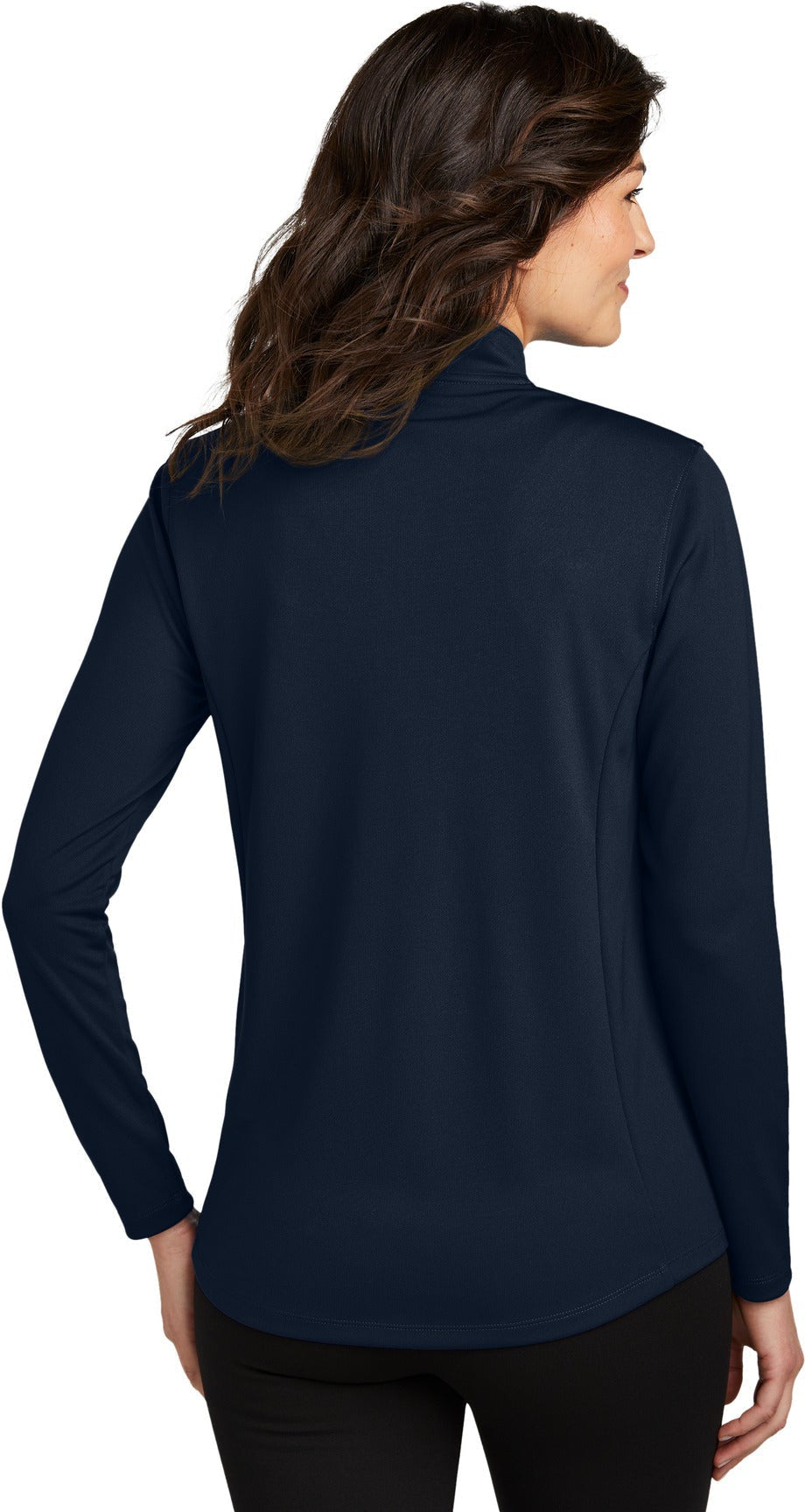 OUTLET-Port Authority Ladies Dry Zone UV Micro-Mesh 1/4-Zip