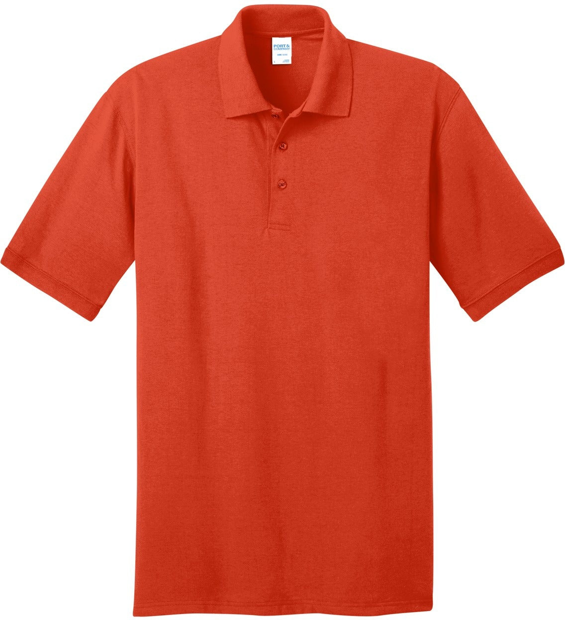 OUTLET-Port & Company Jersey Knit Polo Shirt