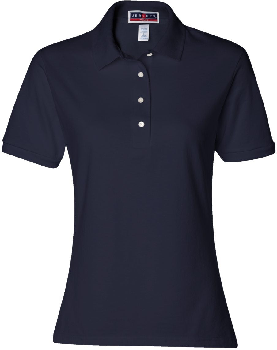 Jerzees Ladies Spotshield 50/50 Polo