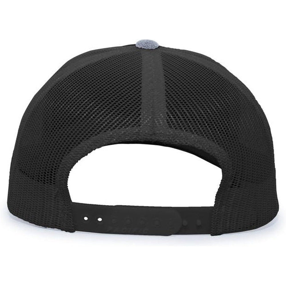 Pacific Headwear Heather Trucker Snapback Cap