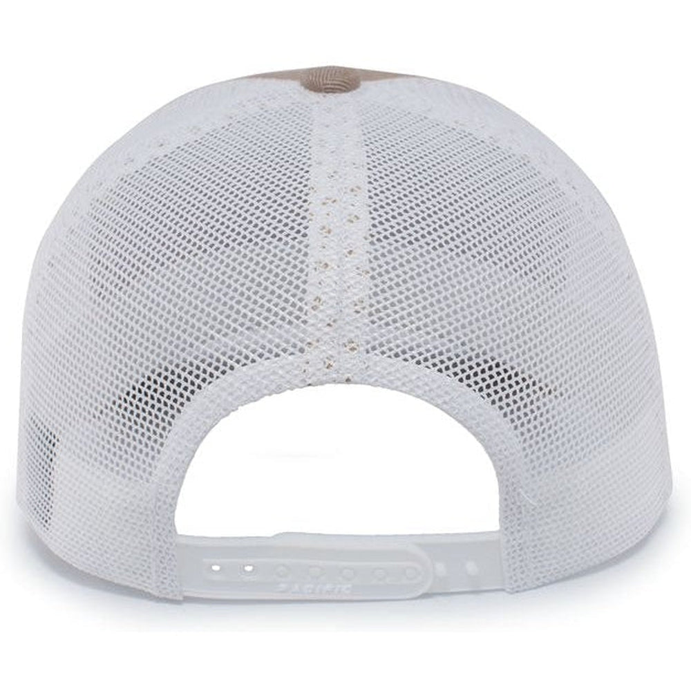 Pacific Headwear Herringbone Trucker Cap