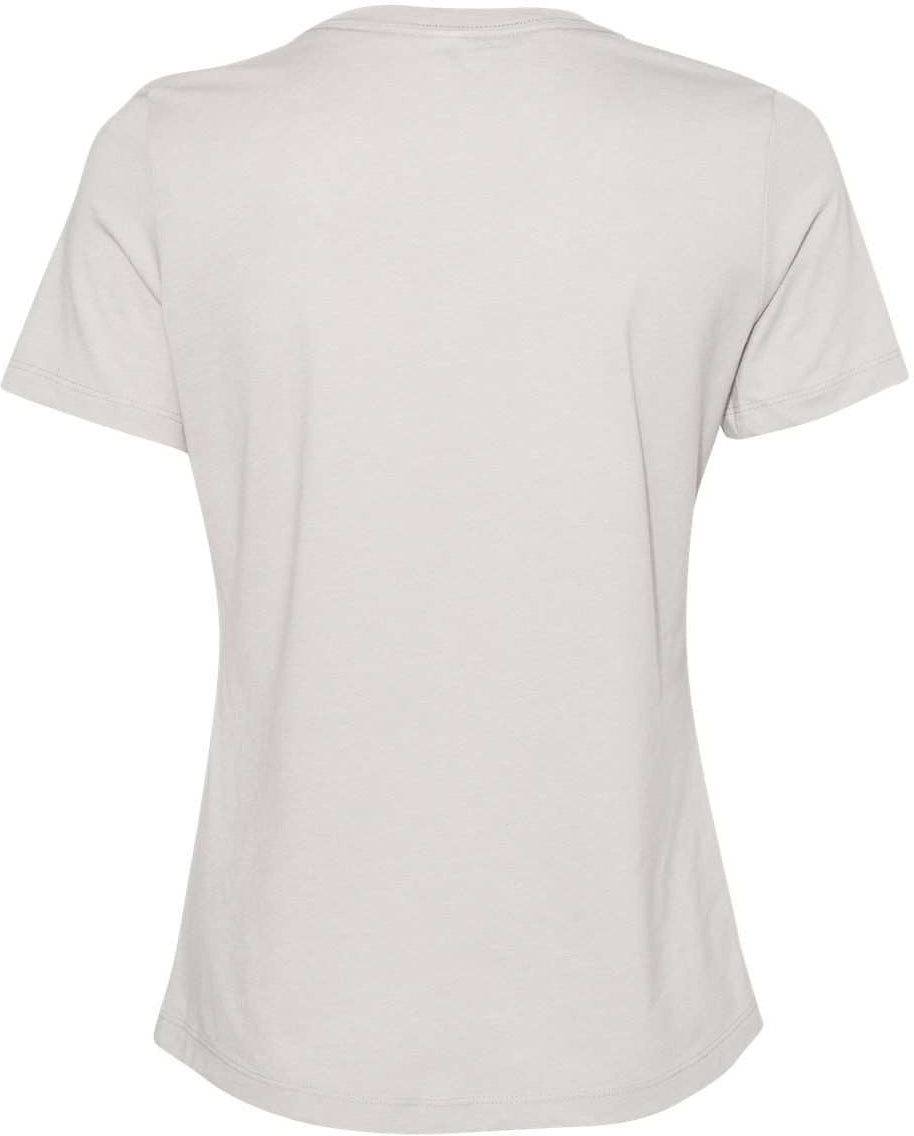 Bella+Canvas Womenâs Relaxed Fit Heather CVC Tee