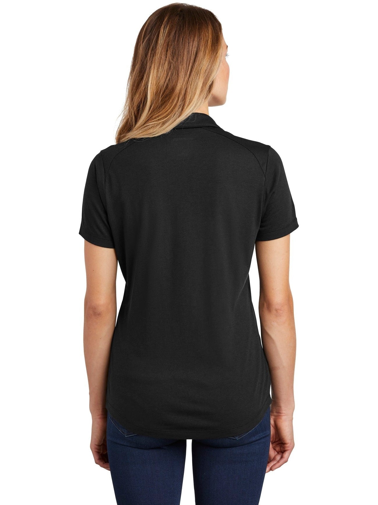 OUTLET-Sport-TekLadies PosiChargeTri-Blend Wicking Polo