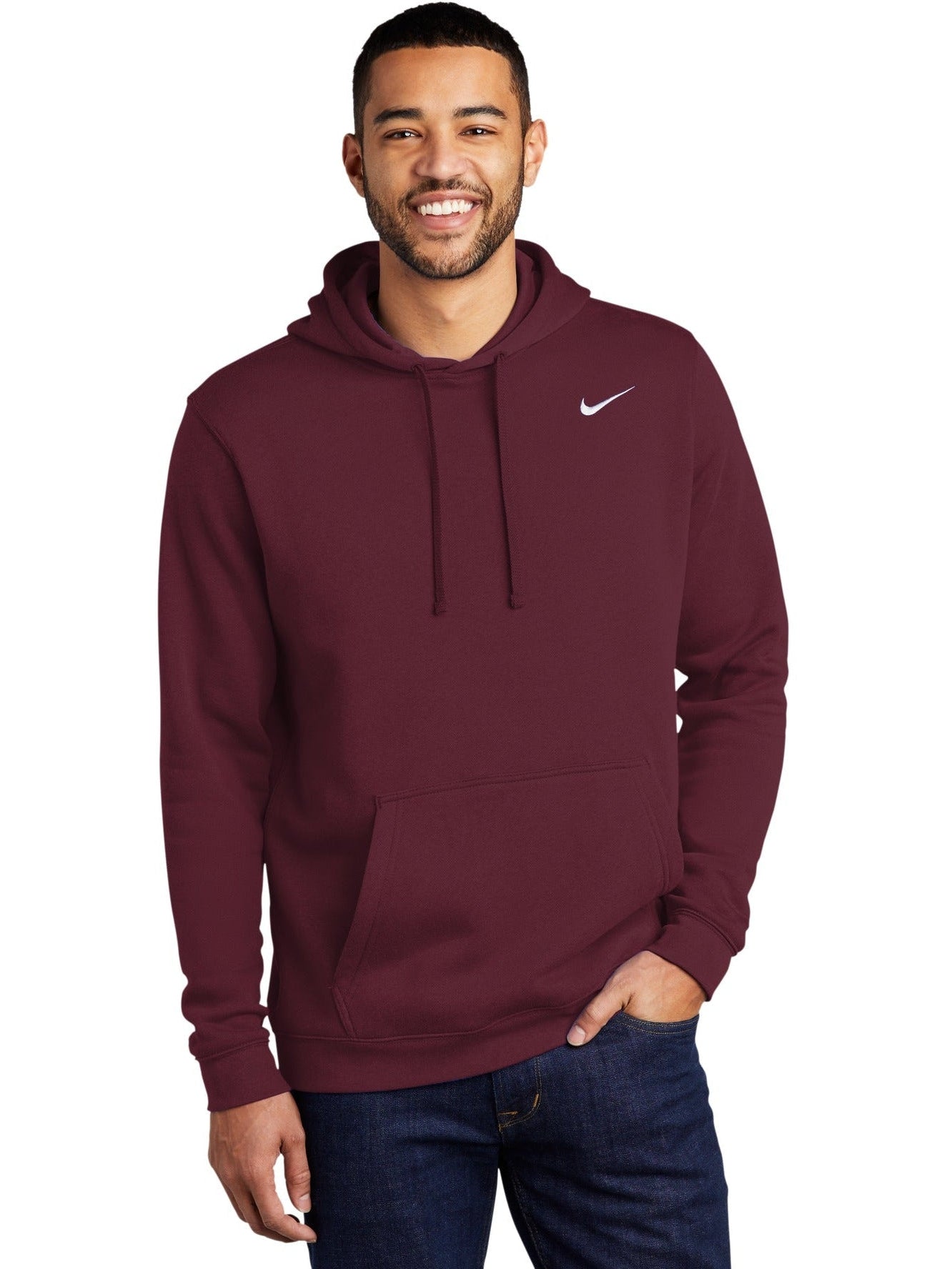 OUTLET-NIKE Club Fleece Pullover Hoodie